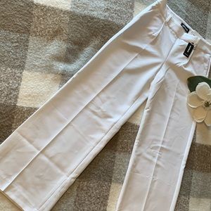 Express, wide leg pant,2S, white,brand new